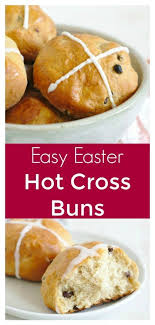 Easy Hot Cross Buns Recipe Mildly Meandering Recipe Hot Cross Buns Easy Hot Cross Buns Recipe Hot Cross Buns Recipe Easy