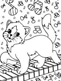 Puppy kleurplaat hond en kat. Kids N Fun 68 Kleurplaten Van Poezen En Katten