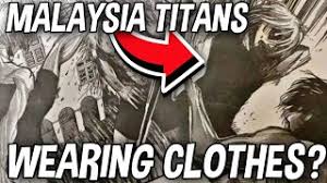 The plot of attack on titan revolves around the young elen hunter, his adoptive sister mikasa and his. Titans Wearing Underwear Attack On Titan Manga Censorship In Malaysia Youtube