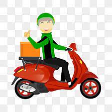 Delivery With Motorbike Delivery Clipart Delivery Motor Cycle Png And Vector With Transparent Background For Free Download Bike Illustration Bike Logo Motorbikes