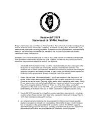 Concerns and proposed remedies∗ rebecca c. Senate Bill 2078 Position Paper