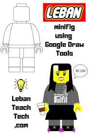 Lebanteachtech Com Lego Inspired Minifig Portraits Using Google Draw In 2020 Minifig Custom Lego Lego