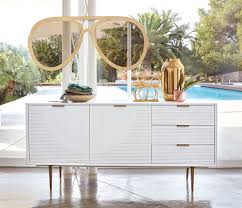 Buffet Enfilade Vintage 2 Portes 3 Tiroirs Blanc Riverside Maisons Du Monde Sideboard Schubladen Vintage