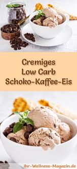 Low Carb Schoko Kaffee Eis Selber Machen Gesundes Eis Rezept Eis Selber Machen Eis Rezepte Rezepte
