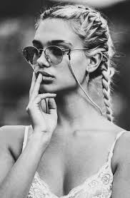 Black And White Braids Braid And Belle Photography Women Black And White Photography Black And White Portraits