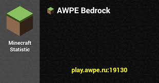 Netherlands is a peaceful smp server for minecraft bedrock edition and java edition. Awpe Bedrock Play Awpe Ru 19130 Minecraft Server