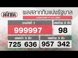 เงินรางวัล 1 ล้านบาท จำนวน 1 รางวัลต่อหมวด รางวัลที่ 2 : à¸•à¸£à¸§à¸ˆà¸«à¸§à¸¢1 9 63 à¸•à¸£à¸§à¸ˆà¸œà¸¥à¸¥à¸­à¸•à¹€à¸•à¸­à¸£ 1 à¸ à¸™à¸¢à¸²à¸¢à¸™ 2563 à¸£à¸²à¸‡à¸§ à¸¥à¸— 1 Youtube