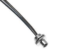 MDC, Receptacle, 8 Pole, Female Straight, 3M, 24awg, 2A, .5-NPT, Front  Mount, Stainless Steel