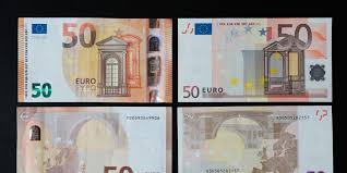 Mai) sollen verbraucher die ersten scheine erhalten. Neue 50 Euro Banknote Vorgestellt Lieblingsschein Der Europaer Nun Falschungssicherer