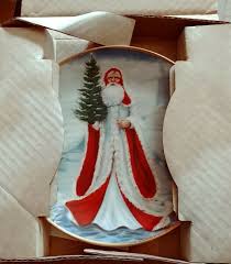 New Duncan Royale Kris Kringle History Of Santa Collectors Plate Christmas Ebay History Of Santa History Of Santa Claus Kris Kringle
