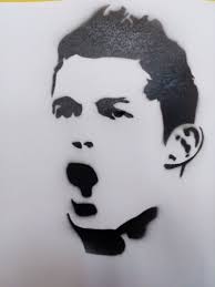 Art Black And White Ronaldo Stencil Cristiano Ronaldo Silhouette Art Drawings Pencil Drawings