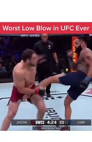 WORST groin strike (low blow) I have ever seen #fyp #foryou #ufc #mma #fight