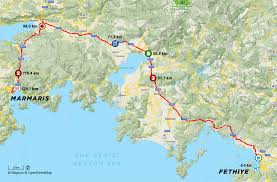 Scroll down to see the full route in detail. Tour Of Turkey