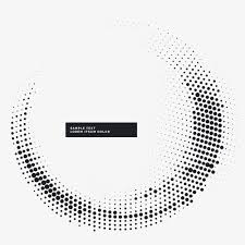 Minimal Halftone Circular Frame Background Vector Choose From Thousands Of Free Vectors Clip Art Designs Icons An Generative Design Dots Design Vector Free