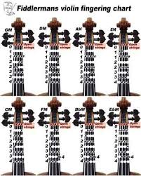 note chart for violin orchestra instrument chart 3 valve