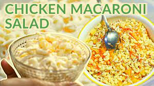 This easy macaroni salad recipe is the perfect side dish to bring to summer bbq's, parties and more! Sweet Chicken Macaroni Salad Pinoy Style Pasta Recipe Invidious