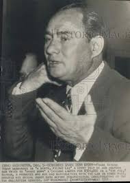 1951 Press Photo Frank Nathan Answers Congressional Questions, Washington