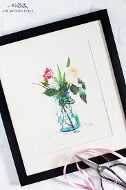 Check spelling or type a new query. Watercolor Printable Series Flowers Herbs On Sutton Place