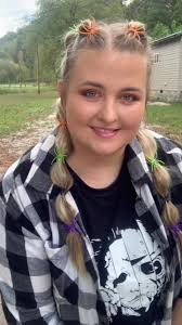 Halloween Bubble Braids Tutorial