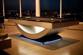 A Very Uniquely Designed Pool Table Mesas De Billar Modernas Piscinas Modernas Mesa De Billar