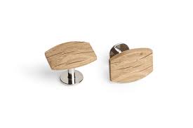Wooden Cufflinks Oak Cuff For An Unique Style Bewooden