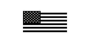 Vector American Flag Clipart Black And White Black And White American Flag Clipart Us Flag Patch White Border American Flag Clip Art Clipart Black And White Black N White Images