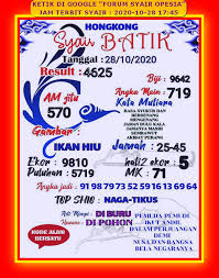 1 New Message Kode Syair Hongkong 28 Oktober 2020 Forum Syair Togel Hongkong Singapura Sydney