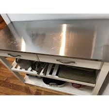 Check spelling or type a new query. Crosley Stainless Steel Top Rolling Kitchen Cart Island Aptdeco