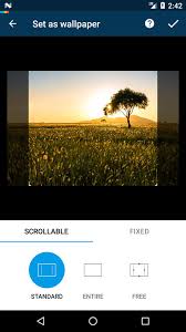 Scrollable wallpaper will move slightly to the left or right each time you swipe to a different home screen. How To Set Wallpaper Fixed And Scrollable Same Like Ogq Backgrounds Hd App Do S In Android Stack Overflow