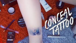 Last, but definitely not the least probable option, is covering the tattoo in its entirety. How To Cover Up Tattoo With Makeup Youtube