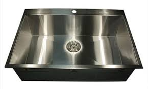 2318 single bowl undermount rectangular stainless steel sink by mr direct. Nantucket Stainless Steel Drop In Kitchen Sinks