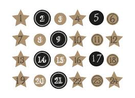 Printable Et Diy Un Calendrier De L Avent Calendrier De L Avent Calendrier De L Avent Biere Etiquettes Noel A Imprimer