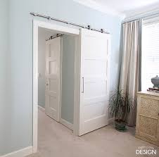 Choose a sliding door track that can provide proper suspension and alignment to help heavy doors operate smoothly. Modern Barn Doors An Easy Solution To Awkward Entries Deeply Southern Home