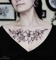 Image Result For Chest Tattoos For Women Chest Tattoos For Women Tattoos Chest Tattoo Flowers