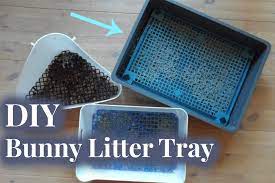 They place their litter box in the bottom but then give the rabbit two sleeping areas. Diy Bunny Litter Tray Youtube