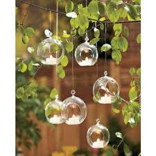 Clear Glass Flower Plant Stand Hanging Vase Ball Terrarium Container Decor Hot Hanging Glass Vase Hanging Vases Candle Holders Wedding