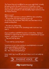 The Passive Voice By Myenglishteacher Eu Learn English English Vocabulary English Language Teaching