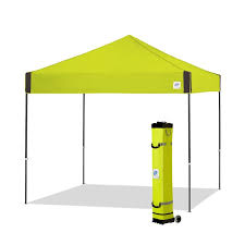 Pop up tents and custom canopies for your next outdoor event. E Z Up 10 Ft L Square Green Pop Up Canopy In The Canopies Department At Lowes Com