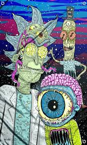 Are you trying to find trippy rick and morty wallpaper? Rick And Morty Psychedelic Wallpapers Top Free Rick 736x1227 Wallpaper Teahub Io