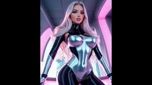 Shiny latex girls (4K) AI LOOKBOOK 