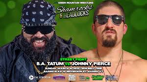 Green Mountain Wrestling "Shamrocks & Headlocks 2025" is THIS SUNDAY, March  16 at the Elks Lodge in Barre, Vermont! General admission is still  available for just $15 and $5 for kids 6