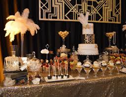 Great Gatspy Birthday Great Gatsby Catch My Party Birthday Parties Wedding Treats Table Candy Buffet Wedding