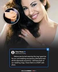 Chris Perez reveals what happened to Selena's wedding ring 💍 #Selena  #SelenaQuintanilla #SelenaQuintanillaPerez #ComoLaFlor #SelenaForever  #SelenaYLosDinos #Texas #Houston #SanAntonio #CorpusChristi