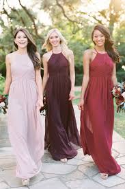 Mackenzie Chiffon Dress Bridesmaid Dresses Separates Halter Bridesmaid Dress Bridesmaid Dresses
