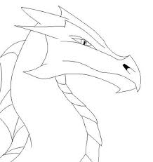 Istarian Dragon Split Lip Head Template By Firedragon97 Deviantart Com On Deviantart Easy Dragon Drawings Dragon Head Drawing Dragon Drawing