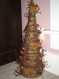 Grapevine Tree Grapevine Tree Grapevine Christmas Primitive Decorating