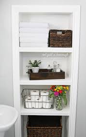Here are some creative and attractive ways to make better use having a small bathroom means that you have to be creative and find a way to use every square inch of space that you can. Diy Storage For Small Bathroom Novocom Top