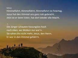 Christi himmelfahrt ist ein sogenannter bundeseinheitlicher feiertag und ist somit in allen deutschen bundesländern gesetzlicher feiertag. Himmelfahrt Ist Feiertag Ppt Herunterladen