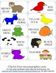 This set of coloring pages is perfect to go along with the book. Free Preschool Activities Brown Bear Activity