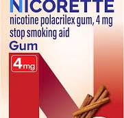Amazon.com: Nicorette 4 mg de goma de mascar de nicotina ...